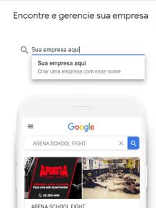 Google Meu Negócio nome